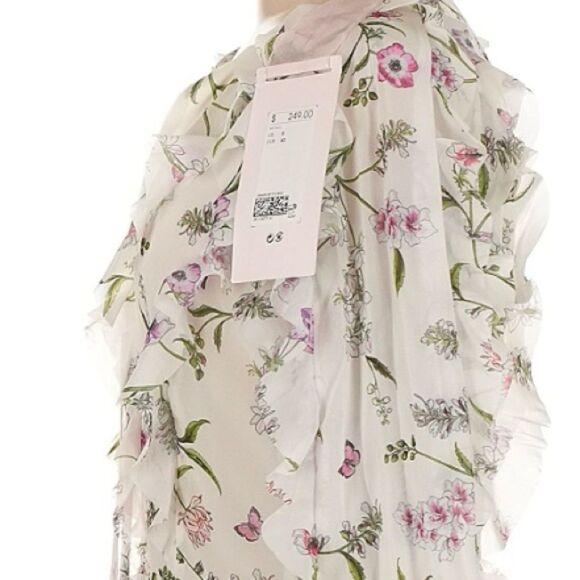 NWT Gianbattista Valli x H&M patterned dress size 8 - Picture 12 of 12